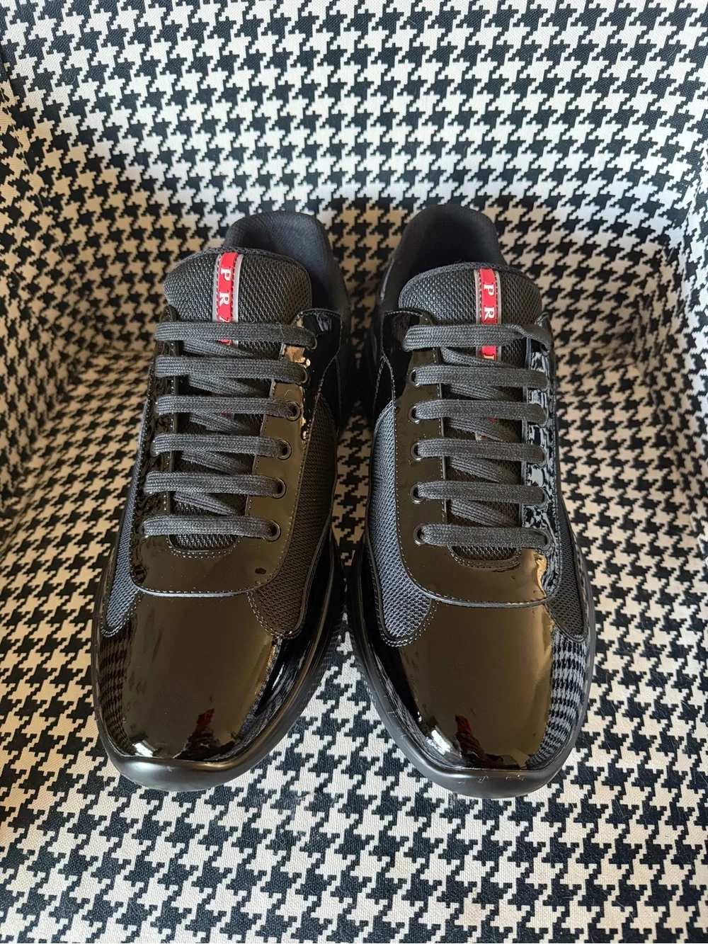 Prada Black Patent - BRAND NEW IN BOX! Never Worn! Mens size 14US